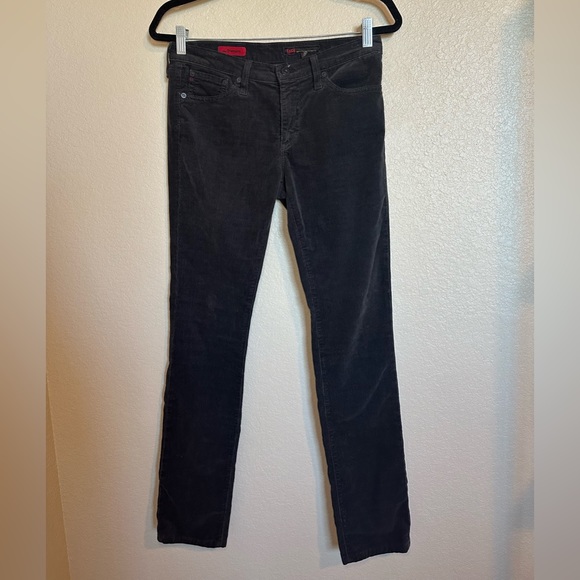 AG Premiere Skinny Straight Corduroy Pants - Picture 1 of 8
